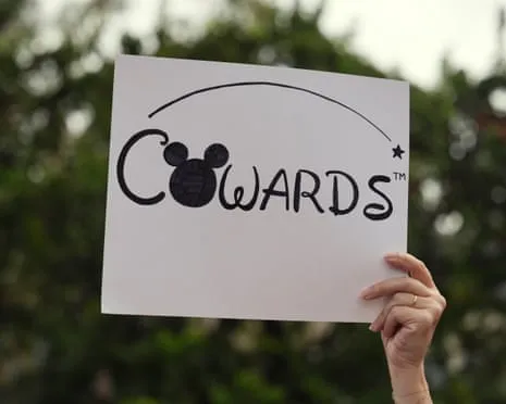 Scores Protest Outside Disney Corporate Offices Over ‘Anti-Free Speech’ Kimmel Cancellation